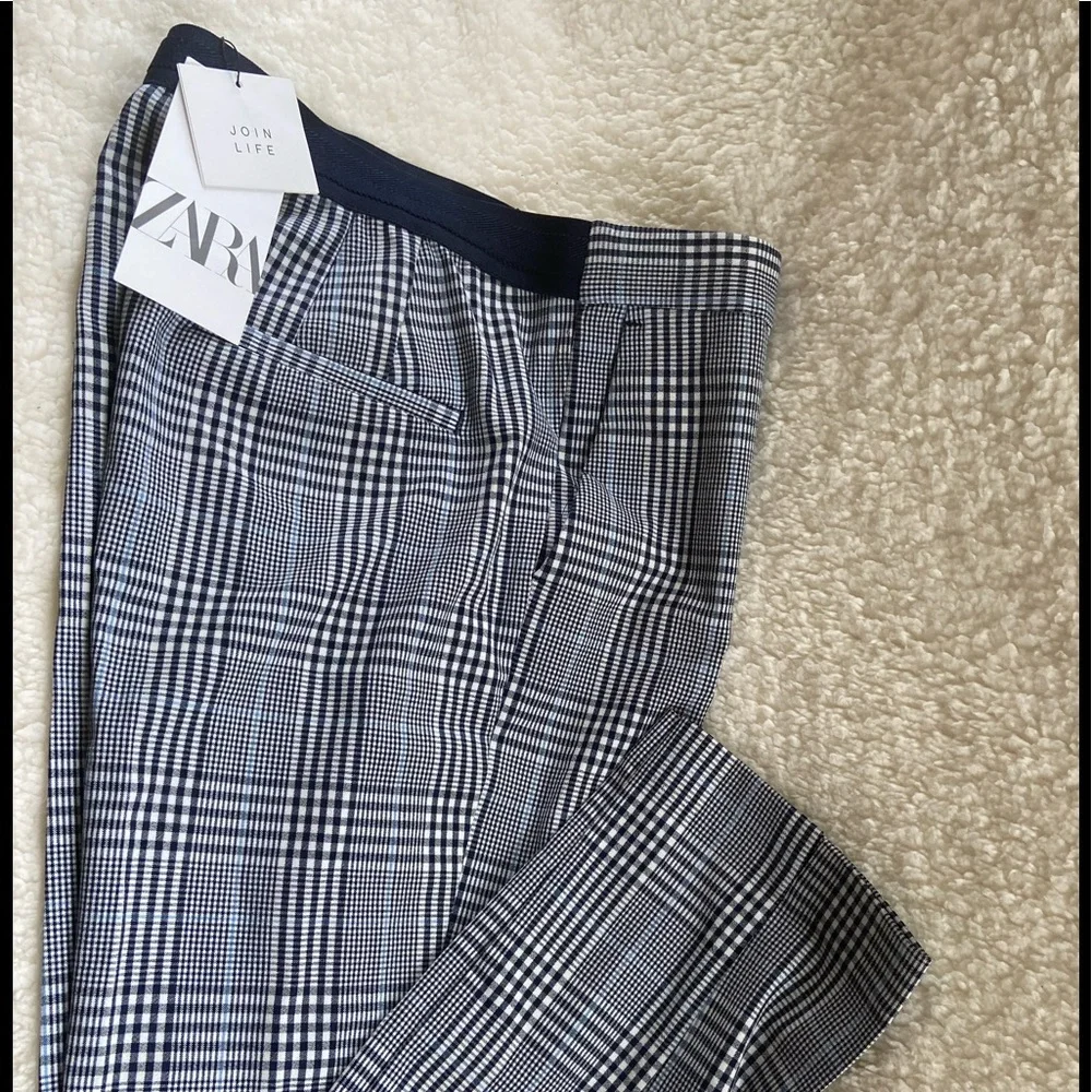 Zara stripe pants elastic back - Picture 7 of 7